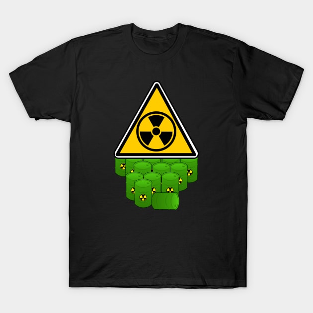 Nuclear Warning T-Shirt by Mamon